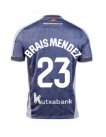 Real Sociedad Brais Mendez #23 Vieraspaita 2025-26 Lyhythihainen